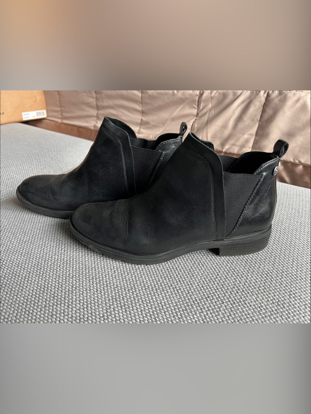 Women’s Sofft Black Ankle Boots - Classic Slip-On Style